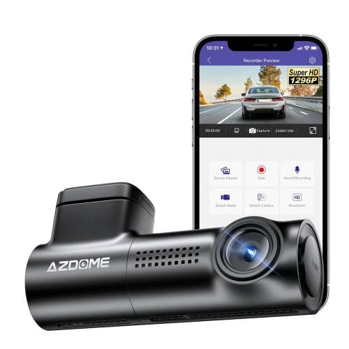 Azdome M300 بعدسة امامية وحدة متحركة