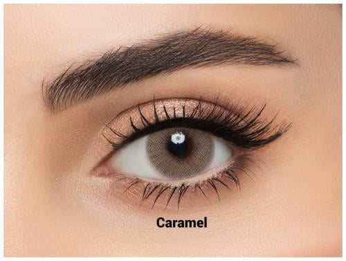 عدسات لاصقة Caramel