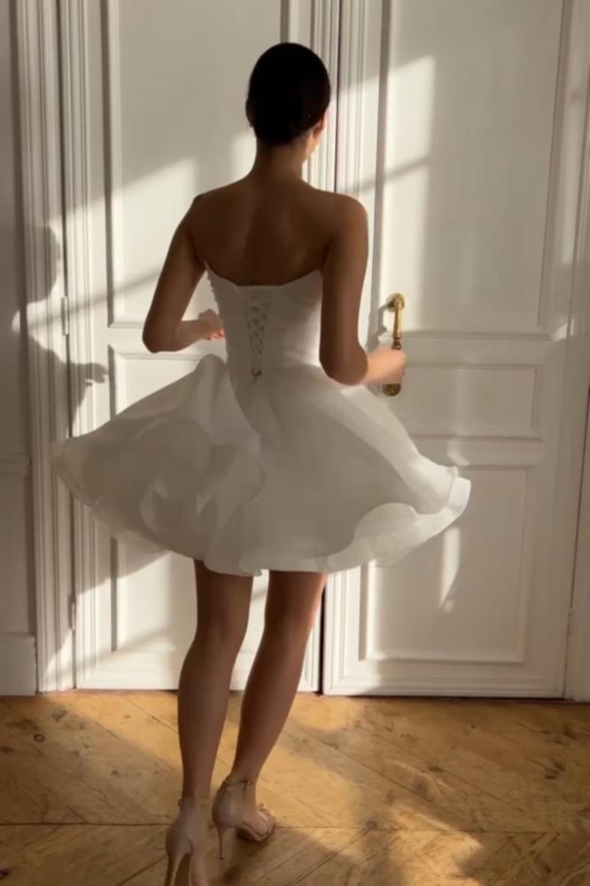 فستان سهره  خامه اورجنزا