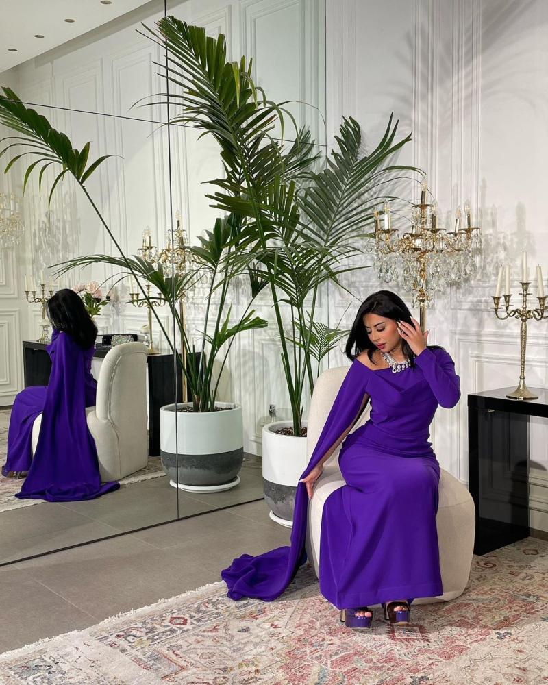 فستان سهرة انيق خامة باربي