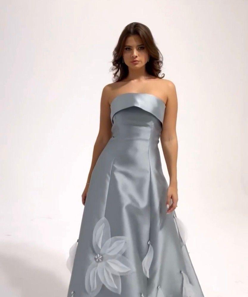 فستان خامه ميكادو تطريز ورود