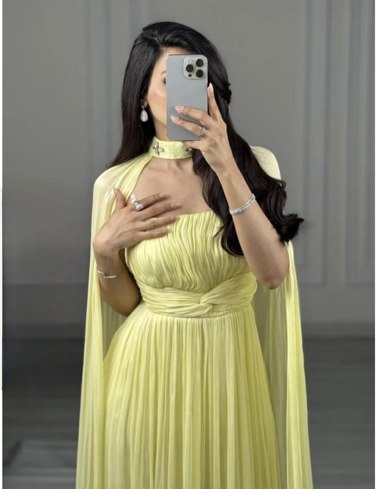 فستان سهره كرنكل تطريز كلوش انيق