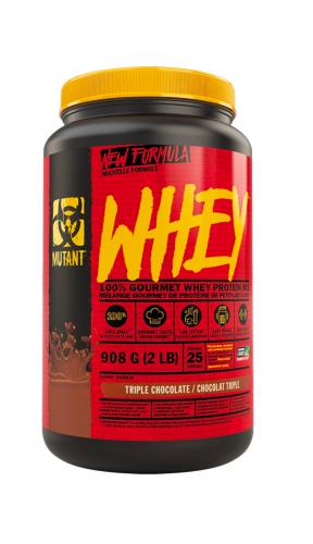 Mutant Whey 100% Gourmet, Triple Chocolate, 2 LB,...