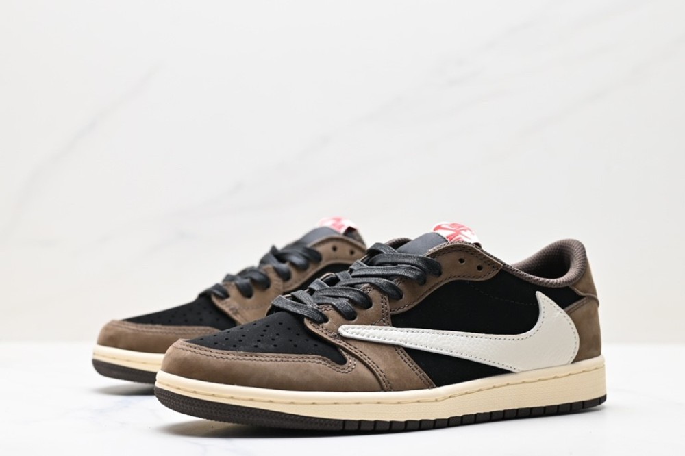 Travis Scott × Nike Air Jordan 1 ダークモカ TRAVIS SCOTT X AIR JORDAN 1 LOW 'MOCHA - VANCY