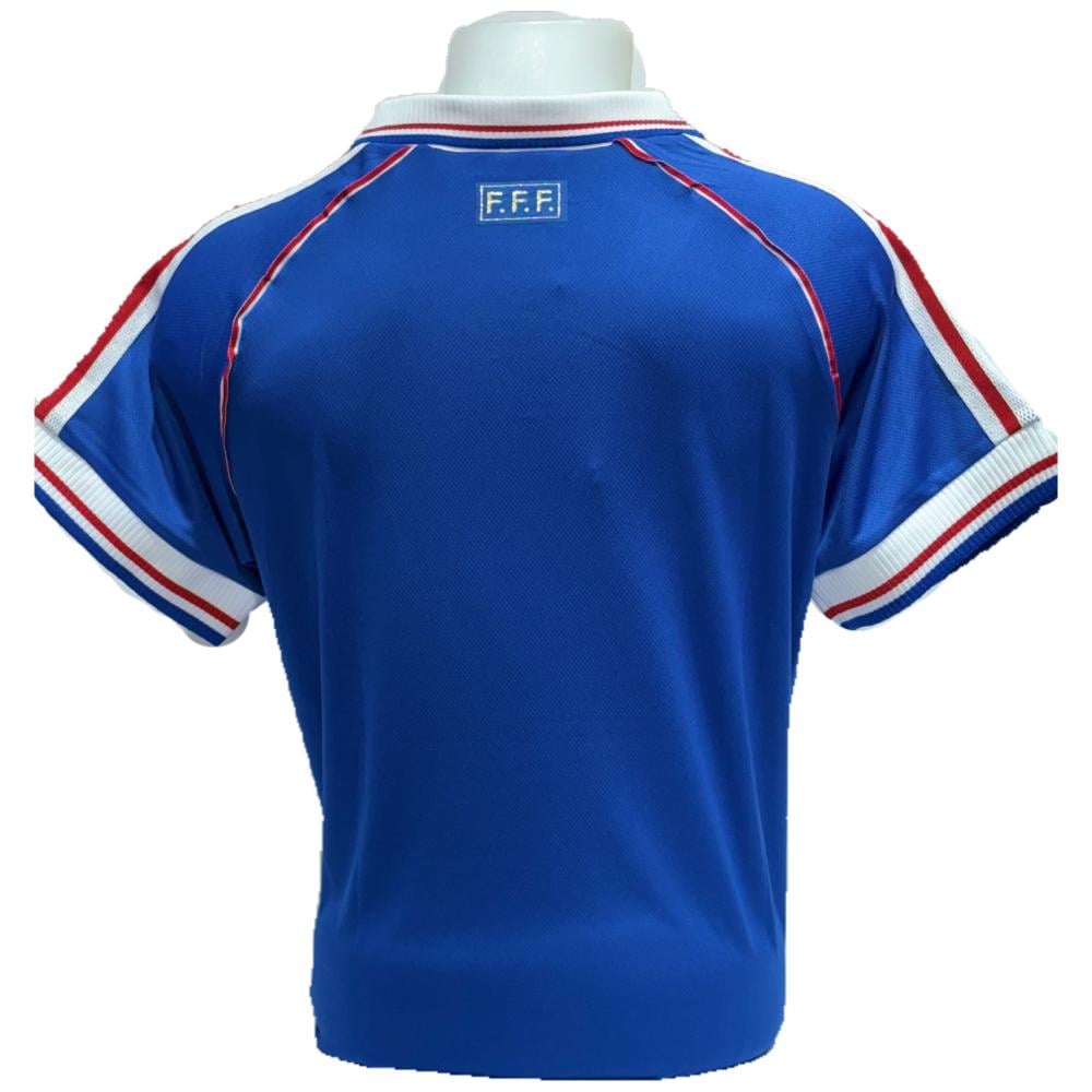 تيشيرت فرنسا 1998 كلاسيك الازرق