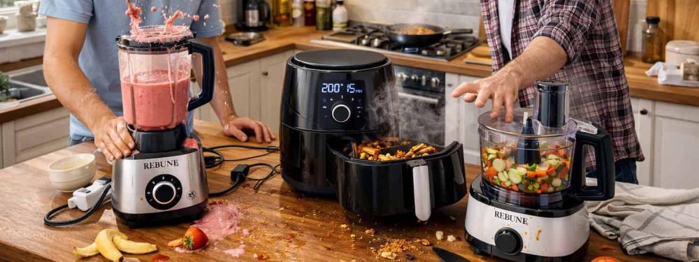 أخطاء شائعة عند استخدام الأجهزة الكهربائية داخل المطبخ