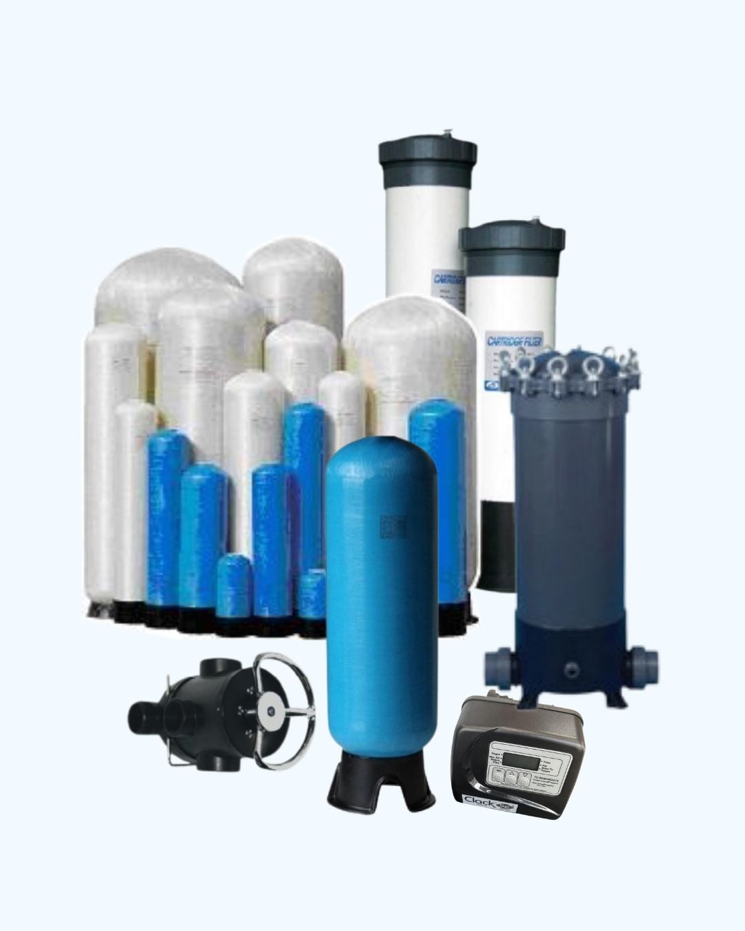 حاويات فلاتر FRP