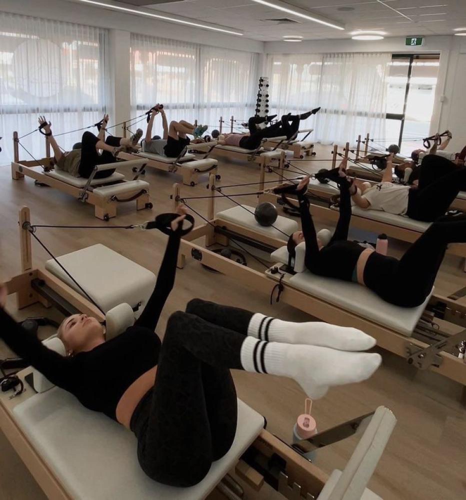جلسة بيلاتيس الريفورمر