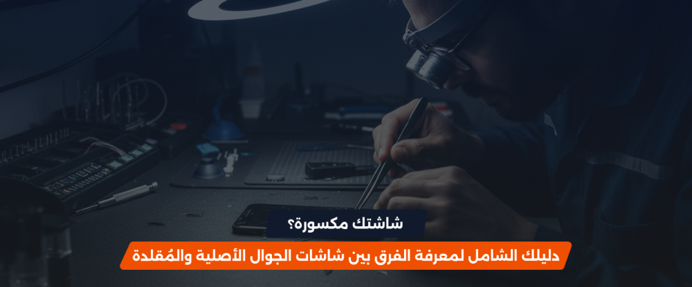 شاشات جوالات أصلية