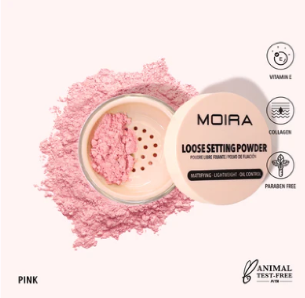 مويرا MOIRA بودرة منثور زهري LSP008 PINK