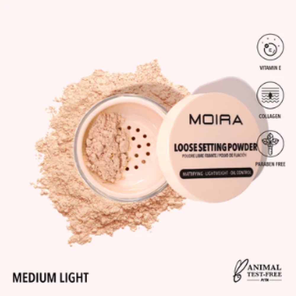 مويرا MOIRA بودرة منثوره LSP005 MEDIUM LIGHT