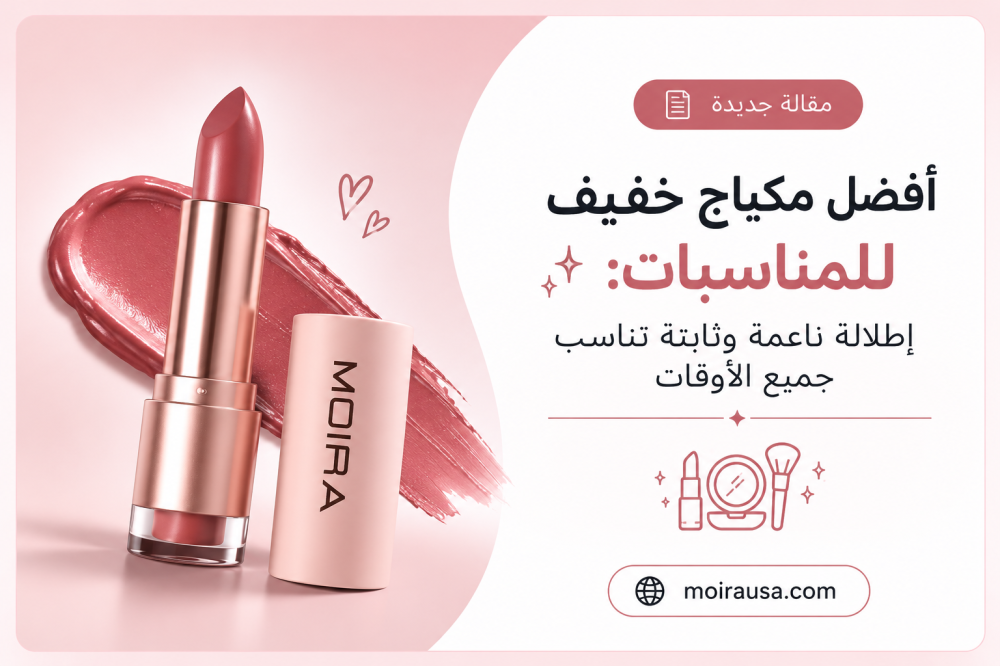 أفضل مكياج خفيف للمناسبات: لإطلالة ناعمة وثابتة
