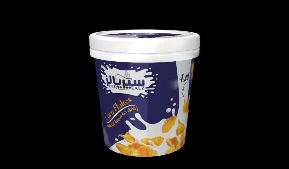 اكواب رقائق الذرة