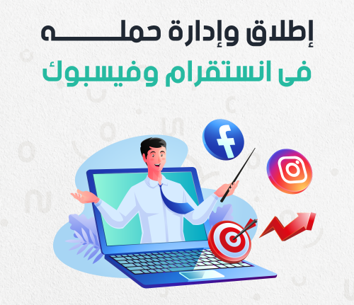 إدارة الحملة الترويجية على فيسبوك و انستغرام