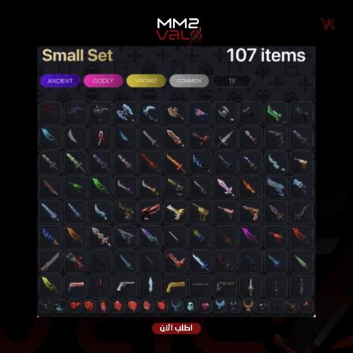 Small set 107v