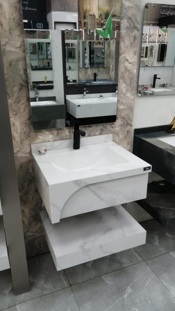 مغسلة رخام صناعي  حوض واحد