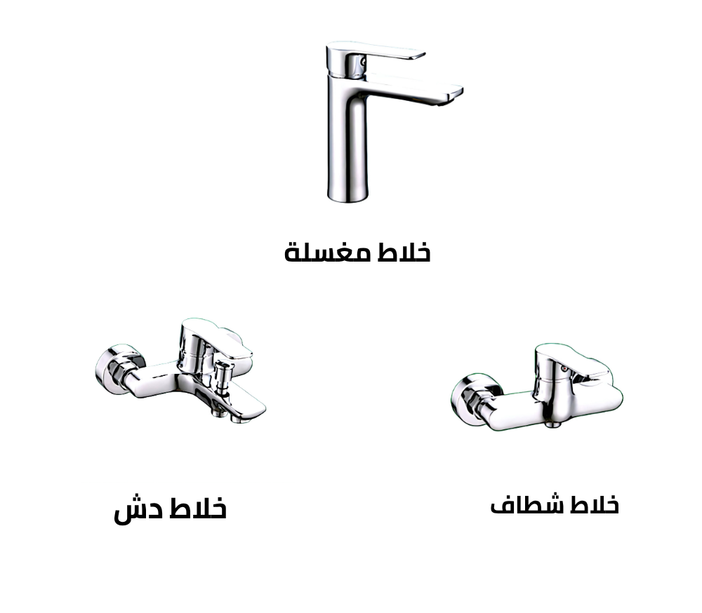 طقم خلاطات واستن – أناقة لا تضاهى وجودة تدوموتصميم أنيق