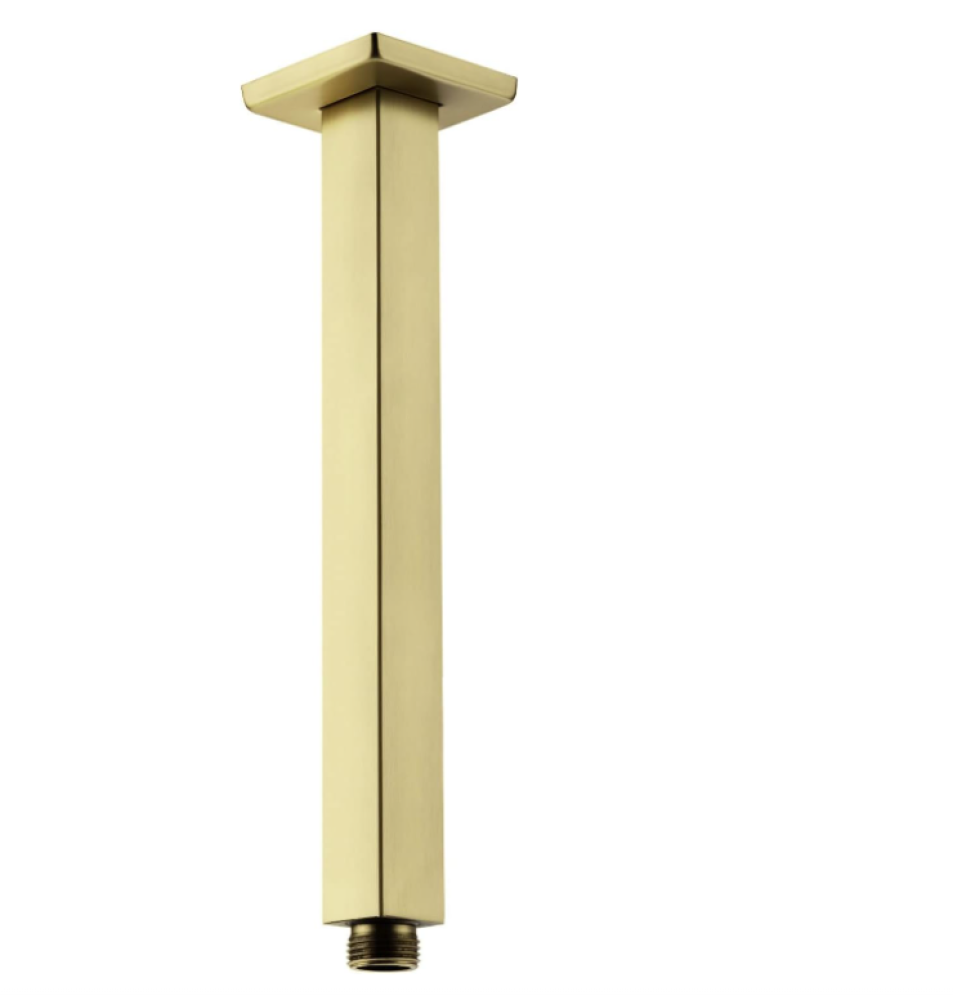 ماسورة سقف مربع دش مطري ذهبي- مقاسات مختلفة أوريسا