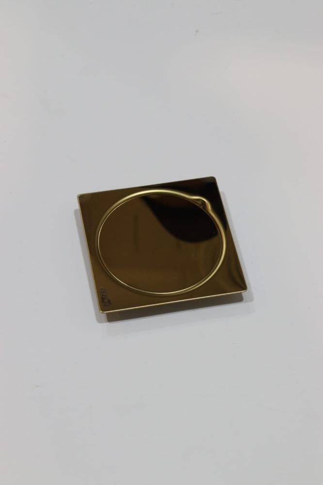 صفاية ستيل بغطاء ذهبي 15x15