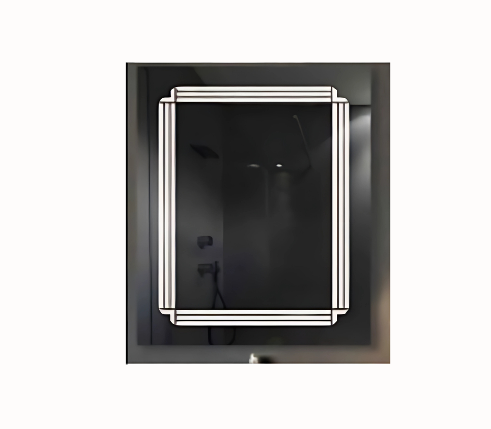 مرايا ليد مودرن 3 لون مقاس  (60*80)