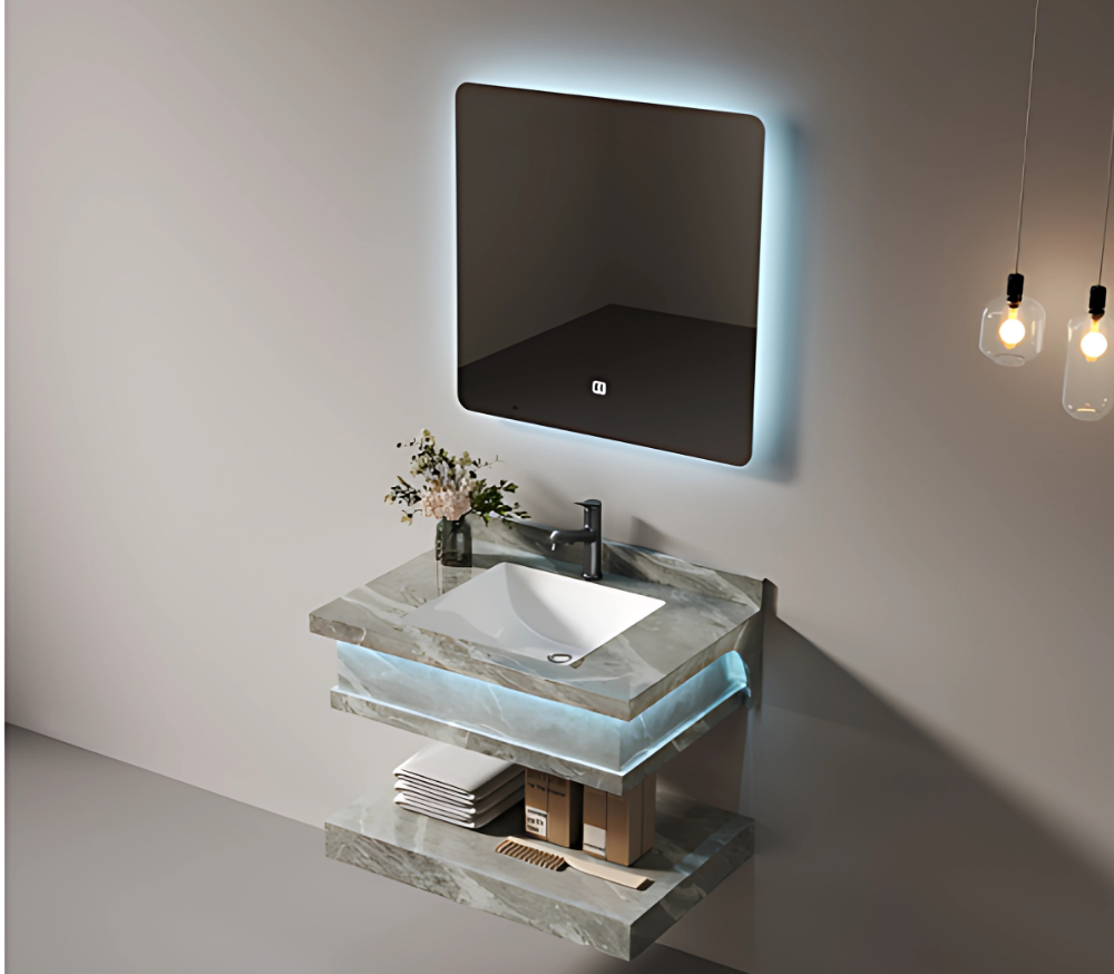 مغسلة رخام صناعي - موديل VIT-AMC-C48