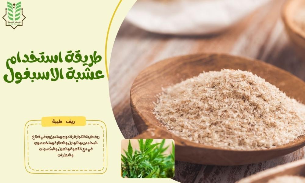 طريقة استخدام عشبة الاسبغول