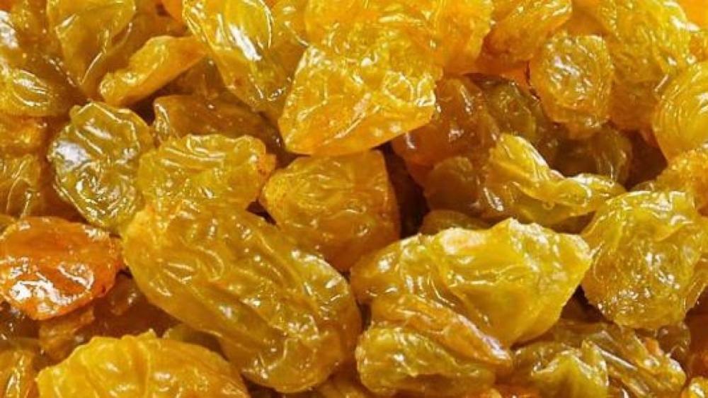 فوائد الزبيب الاصفر