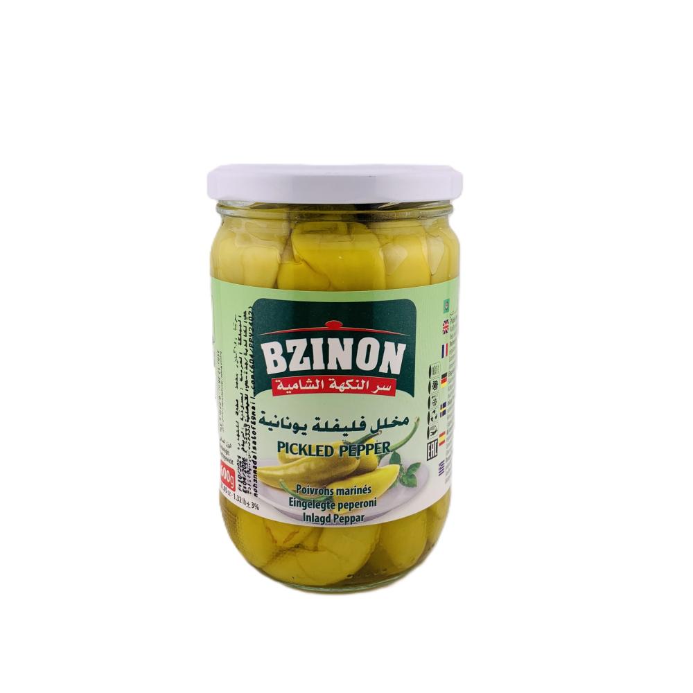 مخلل فليفلة يونانية - بزينون 600جم