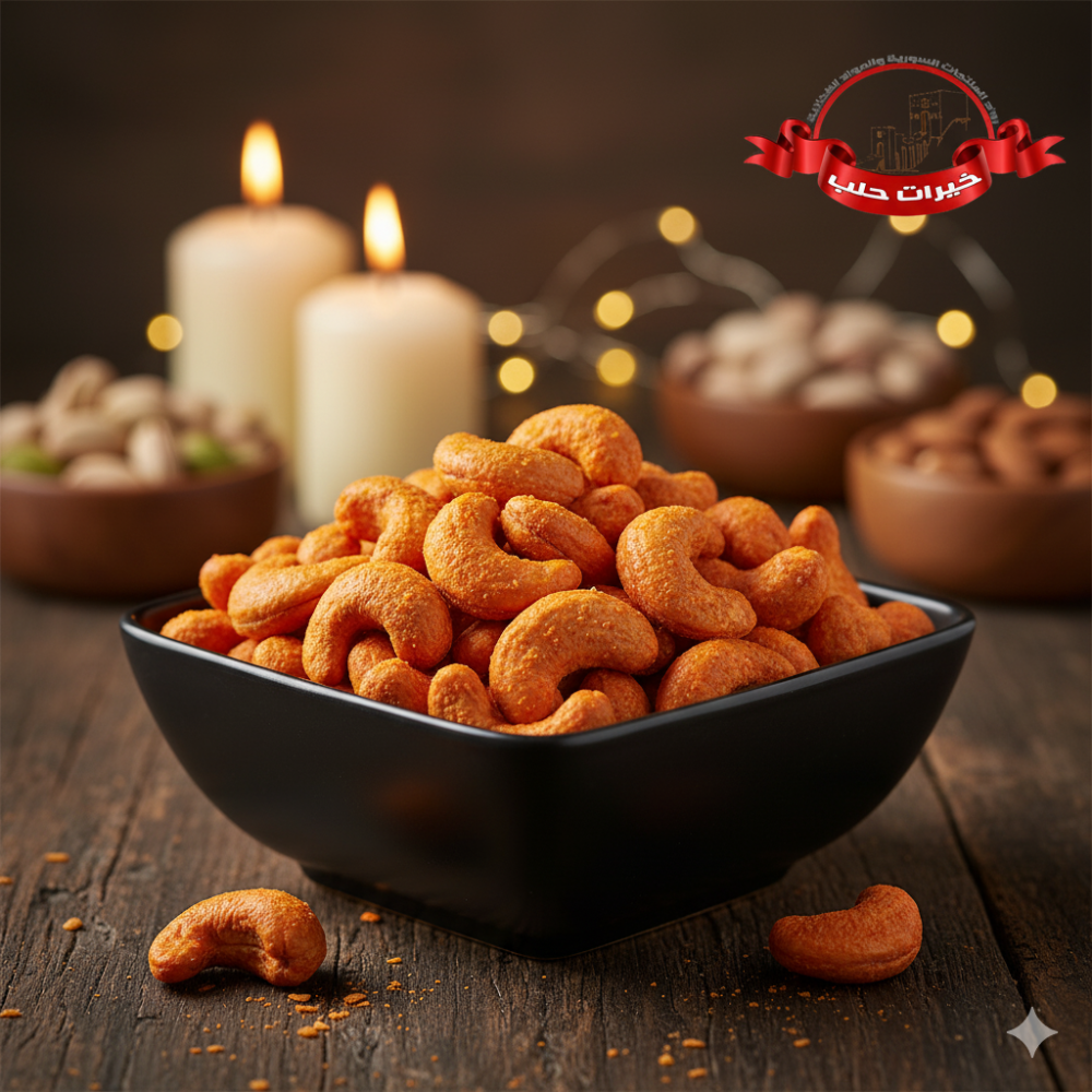 كاجو محمص بطعم الجبن