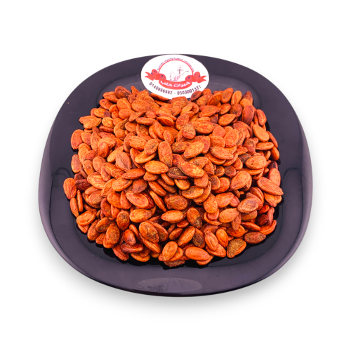 بزر جبس أحمر محمّص ومملّح - 250/500 جم