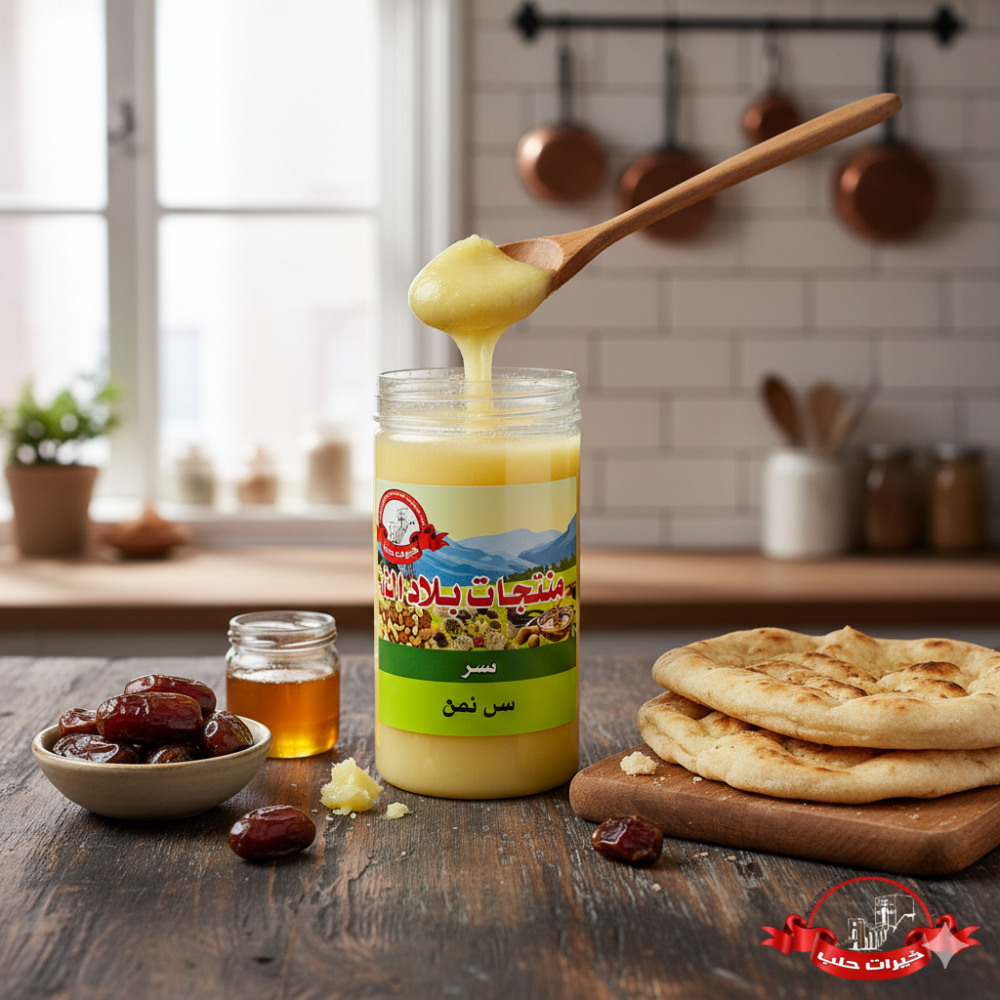 سمن غنم حموي أصيل