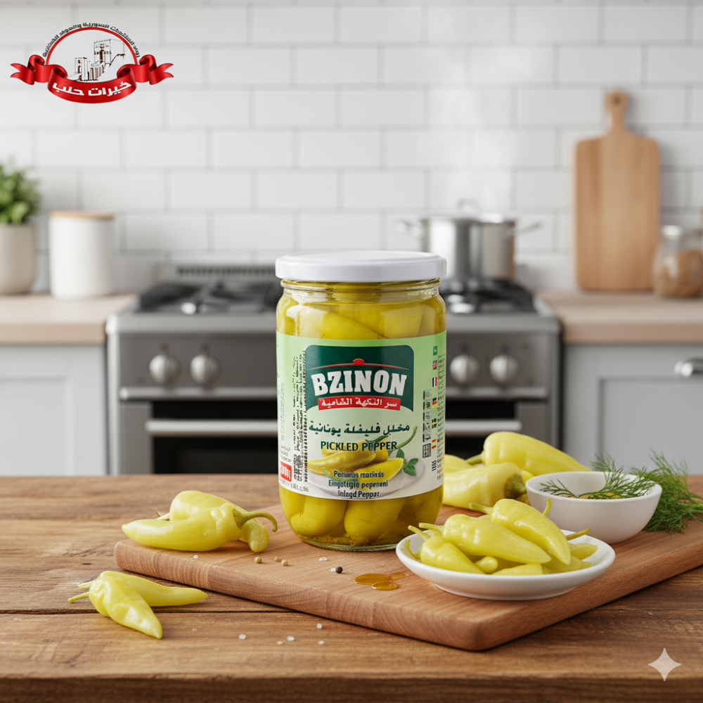 مخلل فليفلة يونانية - بزينون 600جم