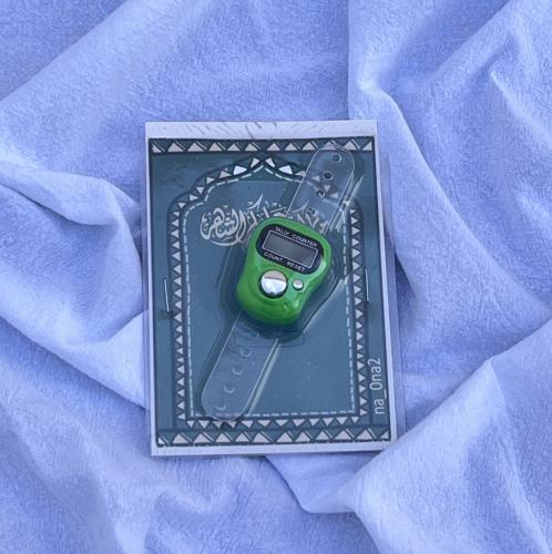 خاتم تسبيح مع ثيم رمضاني