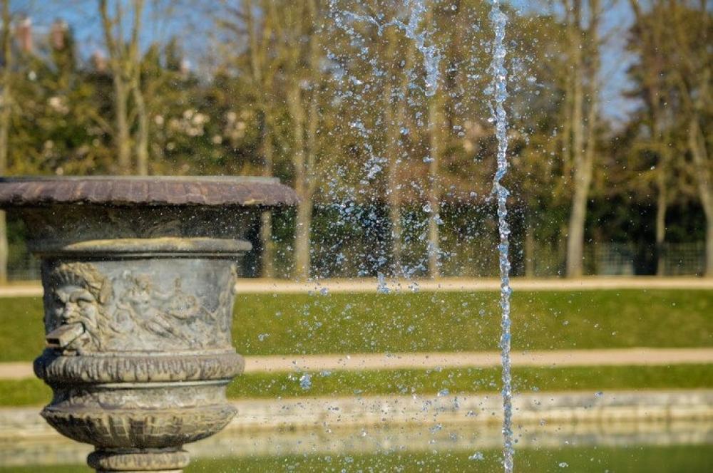 استخدام النوافير في المساحات الصغيرة