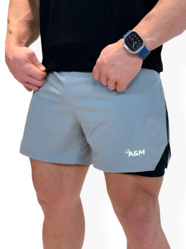 SQUAT SHORT _ GREY