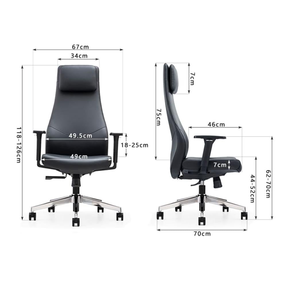 كرسي مكتب موديل 8005 A من تشييد الشرق للاثاث المكتبي