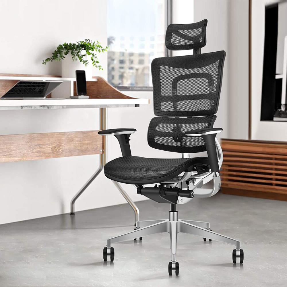 كرسي مكتب موديل 802  راحة وأناقة من تشييد الشرق  أثاث مكتبي احترافي