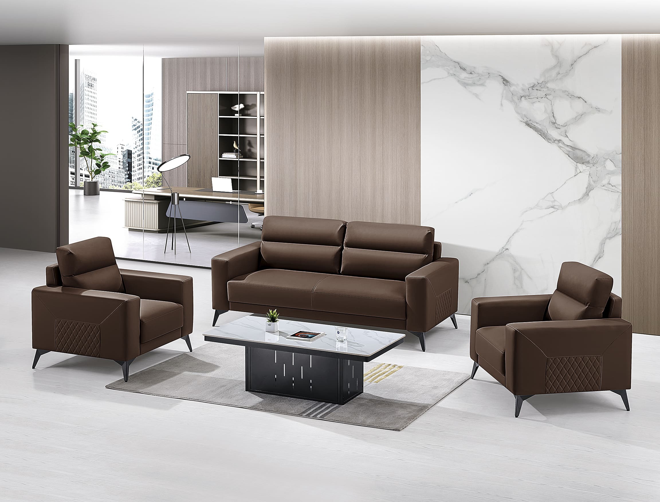 طقم كنب خماسي موديل 8140