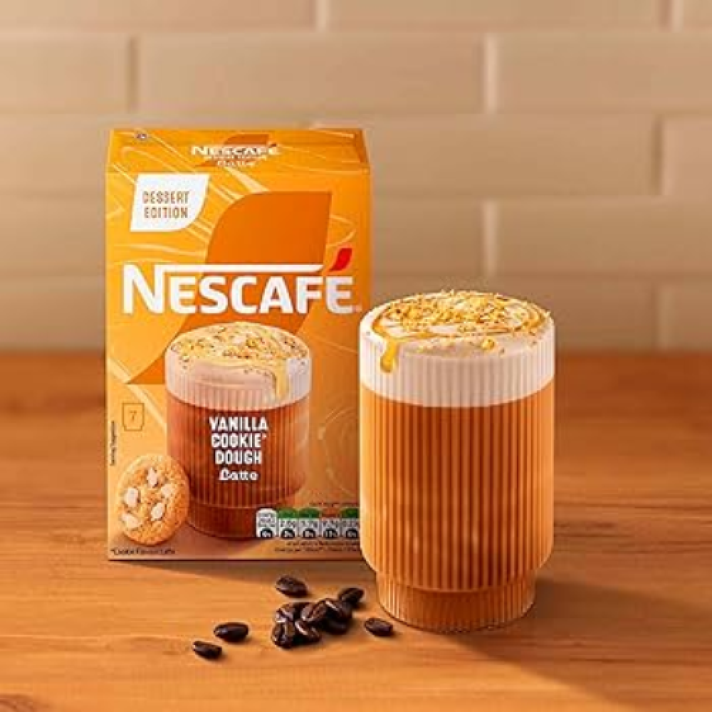 Nescafe vanilla cookie dough latte 8 cups