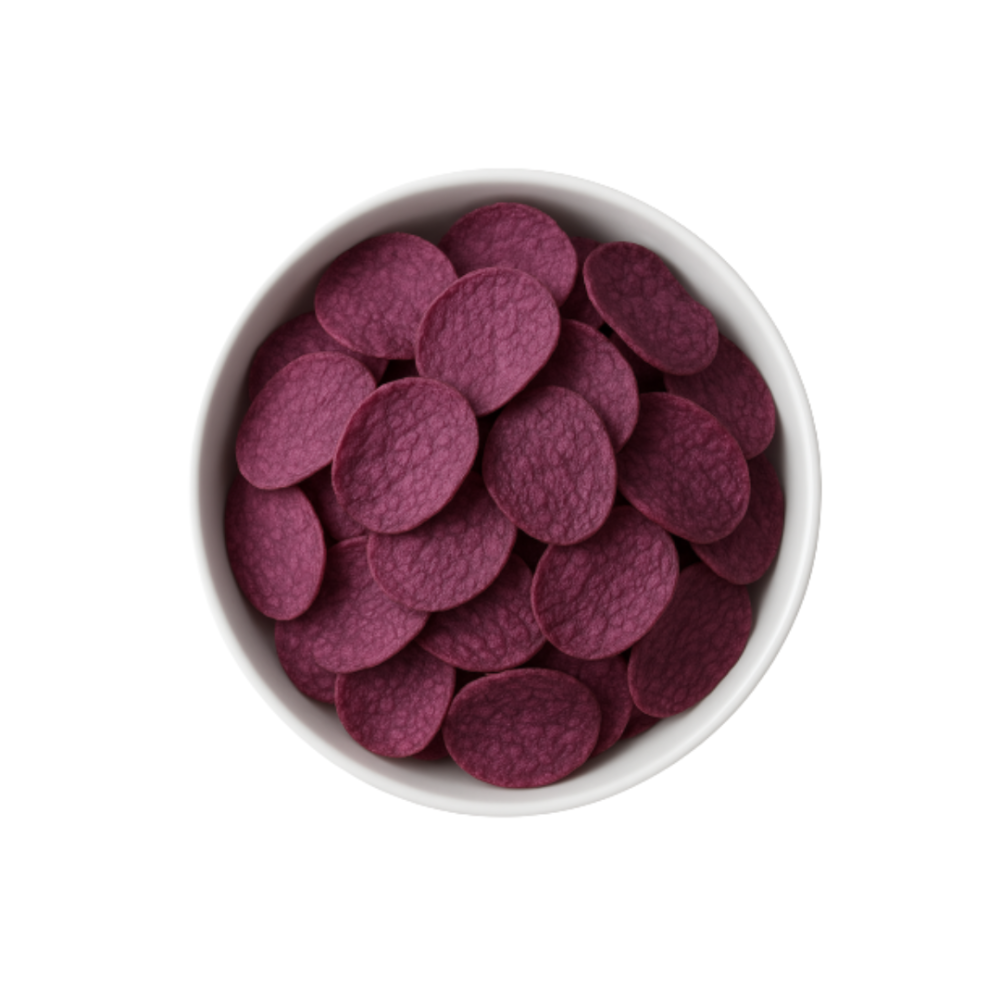Dried beets crispy