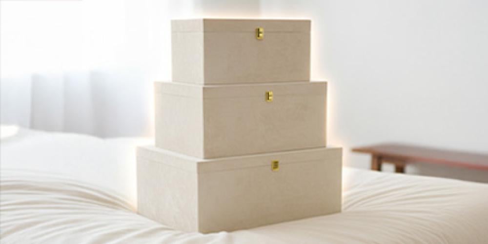 طقم صناديق دبش العروسة الفاخر | صناديق مخملية بتصميم أنيق لمستلزمات العرائس