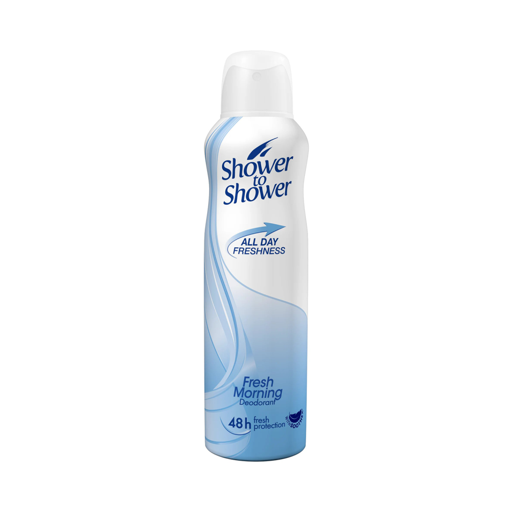 شاور تو شاور مزيل عرق بخاخ نسائي FRESH MORNING 150ML - STF03