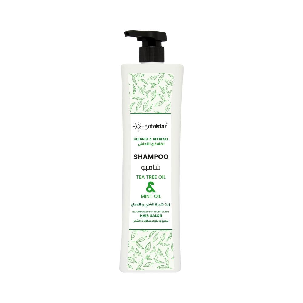 Global Star Tea & Mint Hair Shampoo 1000 ML