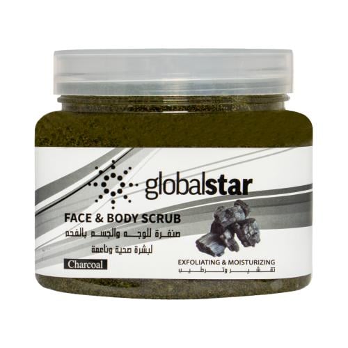 Free product: Global Star Charcoal Scrub for Face and Body 500 ml