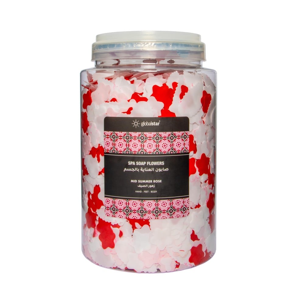 Global Star Body Care Soap with Summer Flowers Scent, 800 gm