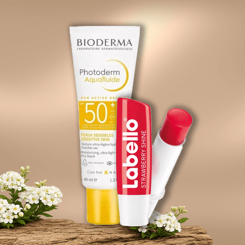 مرطب الشفاه والعناية بالوجه