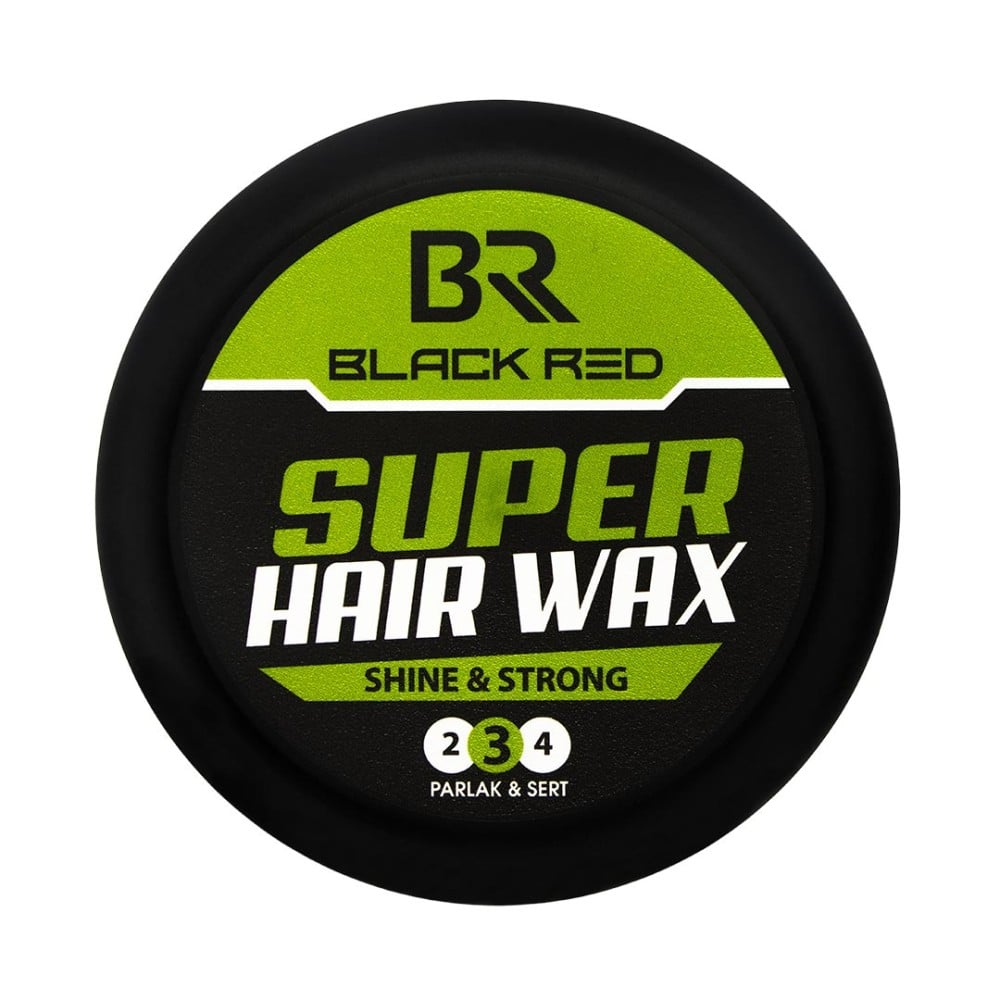 بلاك ريد سوبر واكس شعر اخضر 150مل Shine&Strong