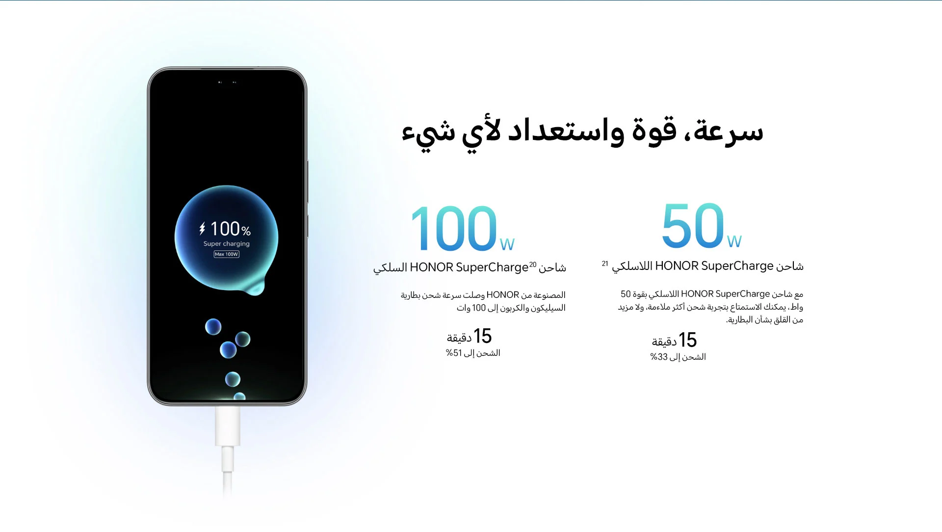 بطارية موبايل هونر 400 برو G5