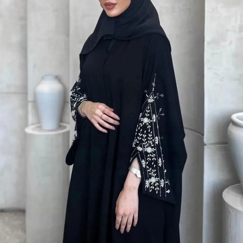 عباية شك | عباية أكمام ورد