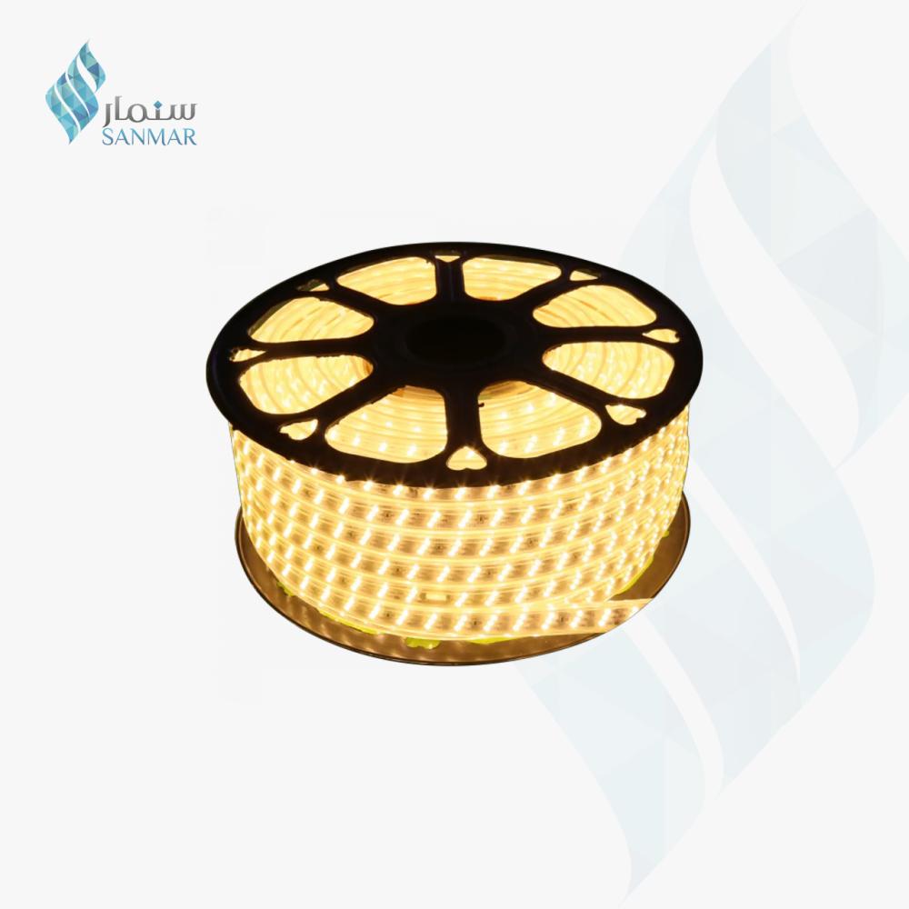 لفة لي زينة لون أصفر 50 متر